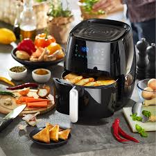 Tectake® Kraftfull Airfryer med Sex Förinställda Program
